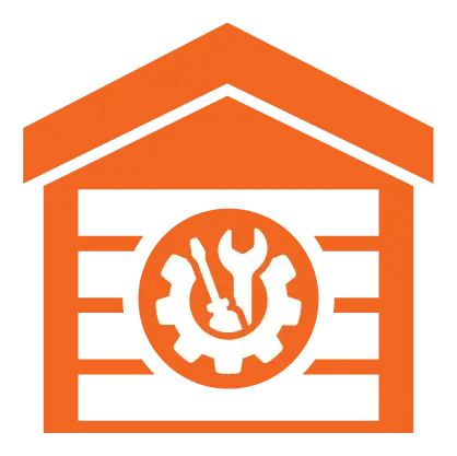 garage door repair service icon