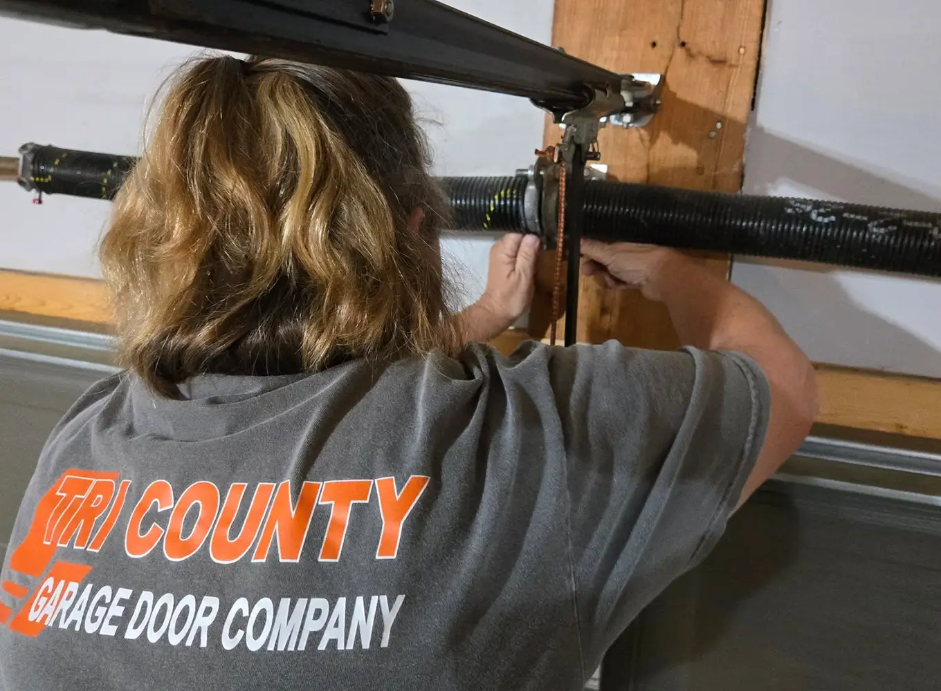 Precise Torsion Spring Adjustment & Balancing in Belleville IL
