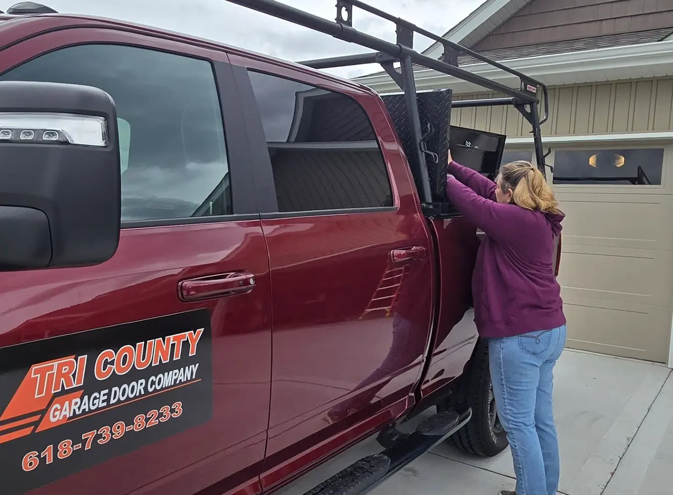 emergency and specialty garage door services in the metro east