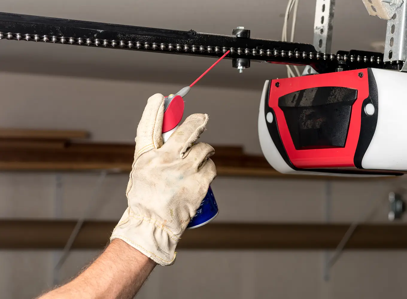 garage door lubrication service company serving the Metro East