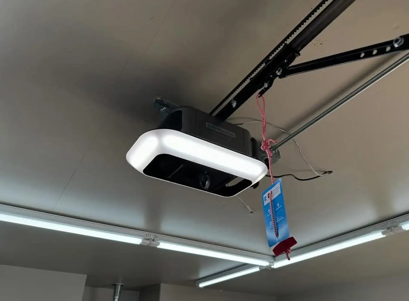 modern, smart garage door opening system installed in Edwardsville IL home
