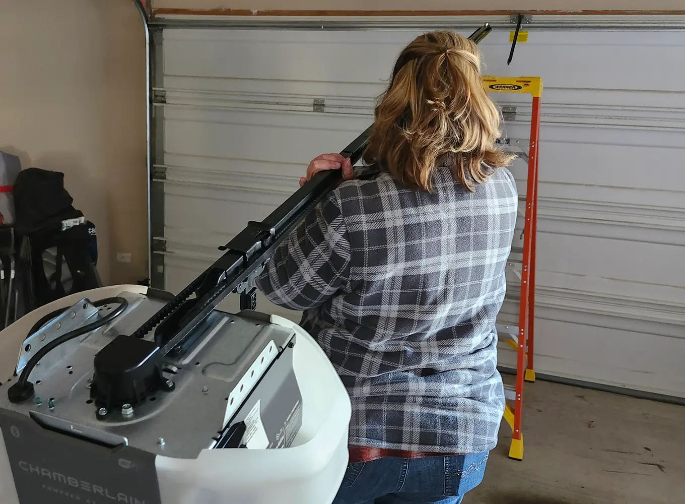 garage door opening and closing system installation by garage door company in Edwardsville IL