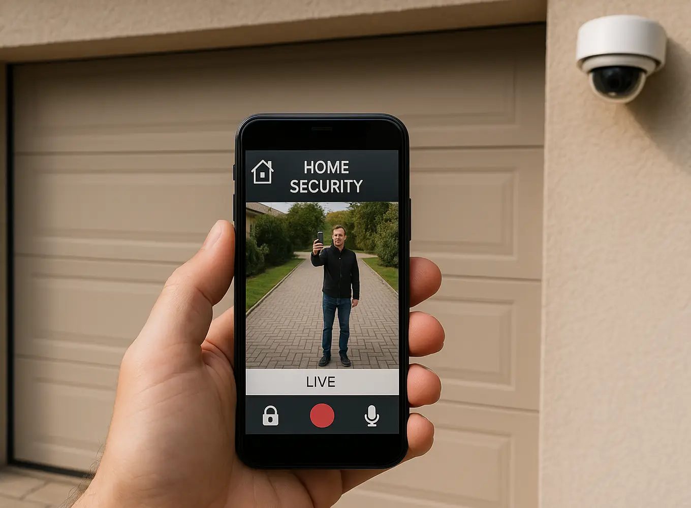 AI generated image of Maintenance & Testing for Integrated Home and Business Security Systems Metro East IL