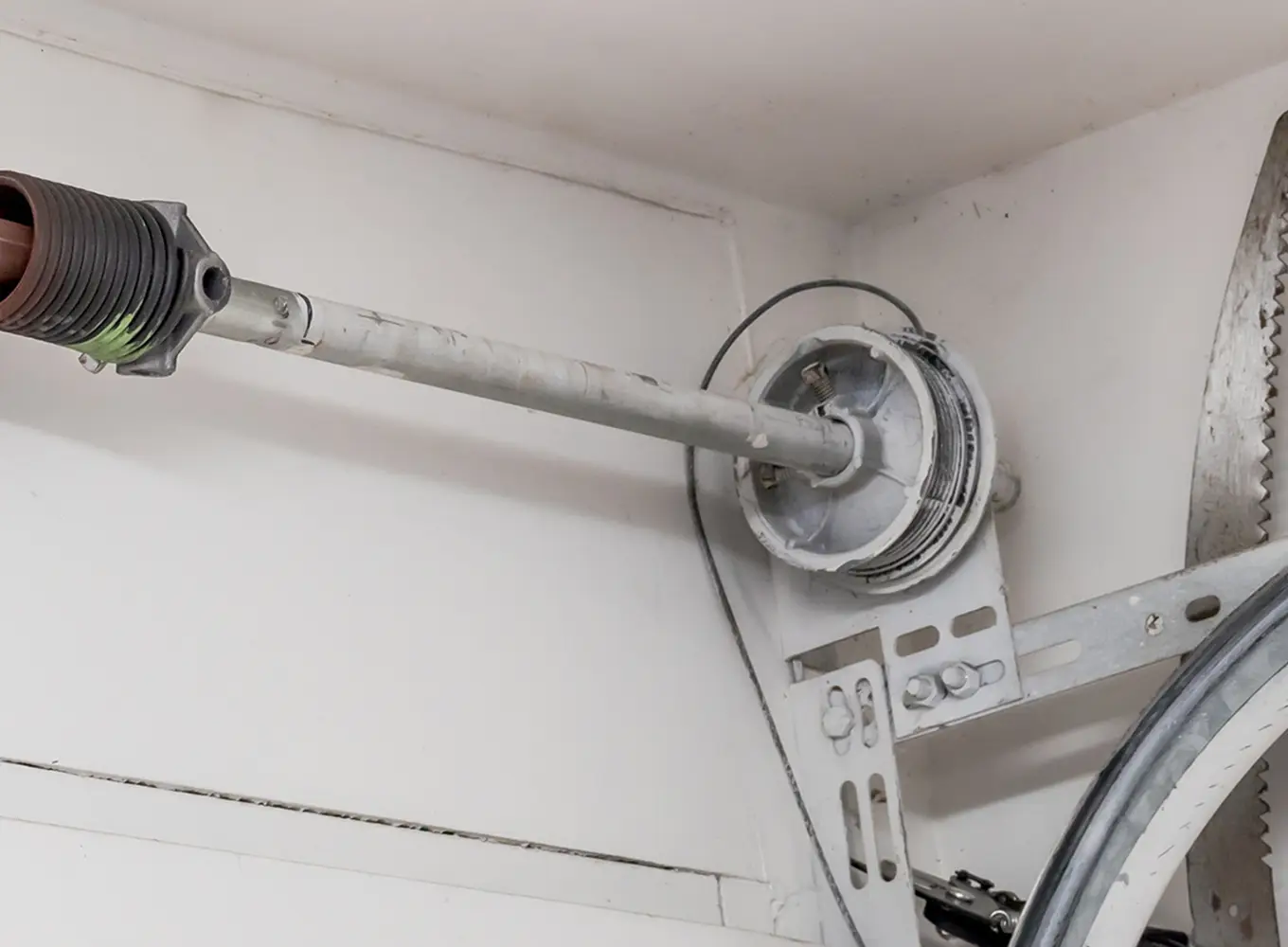 Garage Door Spring and Cable needing repair or replacement in Granite City IL