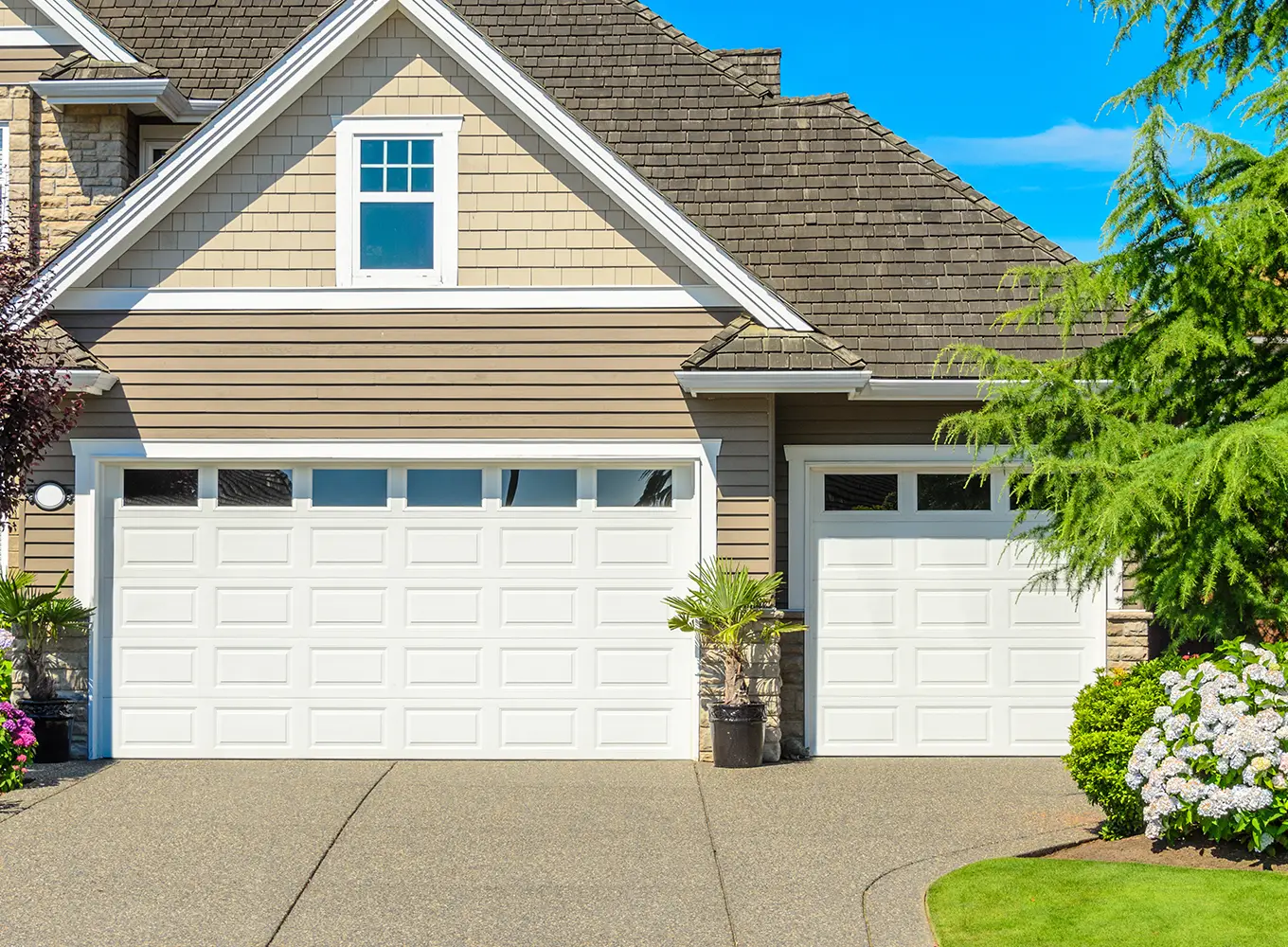 a garage door leveled with Door Shield from Tri-County Garage Door Company in Edwardsville IL